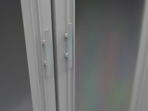 bathroom cabinet low-poly 3D Model