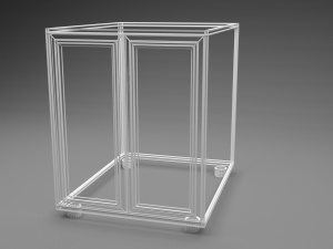 bathroom cabinet low-poly 3D 模型