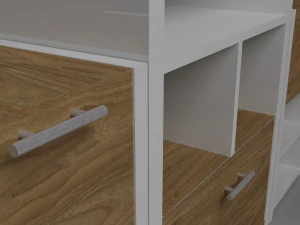 kitchen cabinet low-poly 3D Model