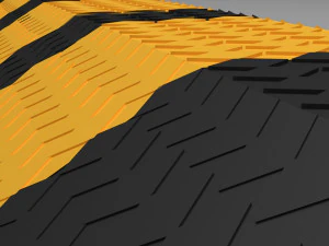 big traffic signs pack low-poly 3D Model