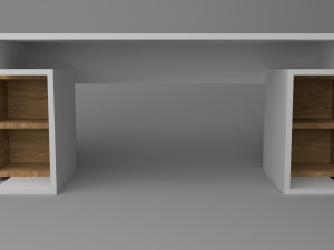 study desk 3D 模型