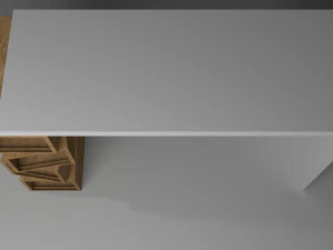 study desk 3D Model