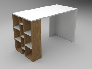 study desk 3D Модель