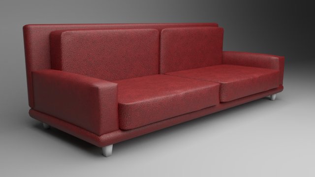 sofa Modello 3D .c4d .max .obj .3ds .fbx .stl .blend 