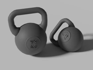 football training equipments 3D Model