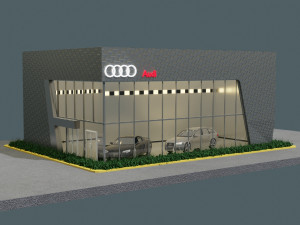 audi car gallery Modelo 3D
