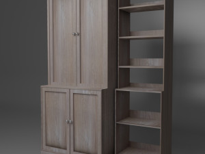 5 cabinet models Modèle 3D