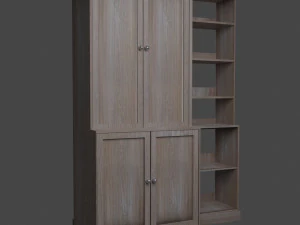5 cabinet models 3D Model