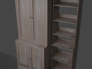 5 cabinet models Modèle 3D