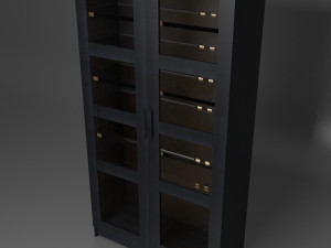 5 cabinet models Modèle 3D