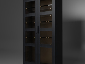 5 cabinet models Modèle 3D