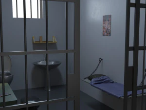 prison cell 3D Model