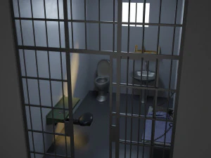 prison cell 3D Model