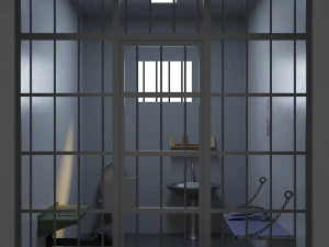 prison cell 3D Model