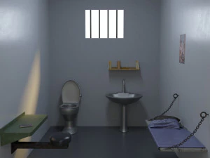 prison cell 3D Model