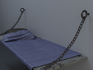 prison cell 3D 模型