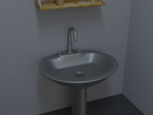 prison cell 3D 模型