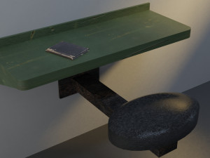prison cell 3D 模型