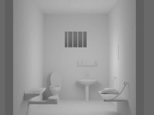 prison cell 3D Model