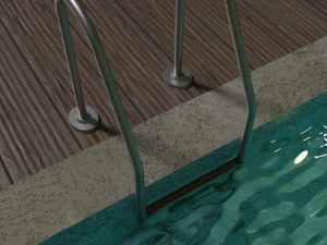 simple swimming pool 3D Model