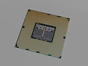 Intel Core i9 işlemci 3D Model