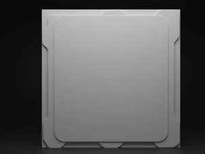 Intel Core i9 işlemci 3D Model