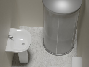 house plan with interiors 3Dモデル