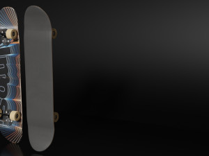 5 skateboard pack 3D Модель