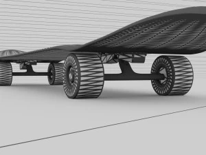 Pacote de 5 skates Modelo 3D