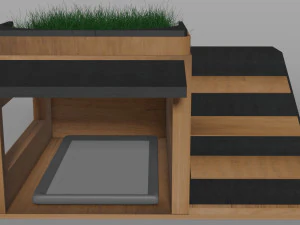 dog or cat house 3D Model
