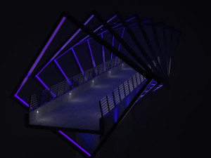 bridge with lighting 3D Модель
