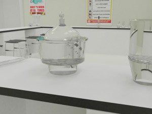 laboratory and lab equipments Modelo 3D