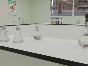 laboratory and lab equipments Modelo 3D