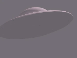 mars scene and ufo 3D Model