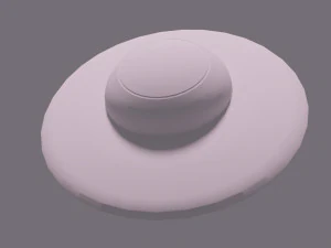 mars scene and ufo 3D Model