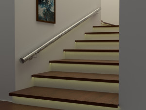 interior stairs scene 3D 模型