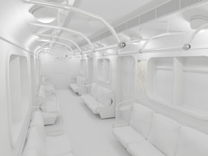 subway-underground interior 3D Модель