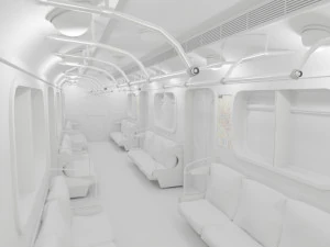 subway-underground interior 3D Model