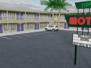 मोटेल 3D मॉडल