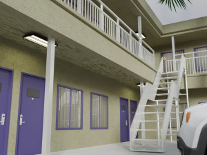 motel 3D Model