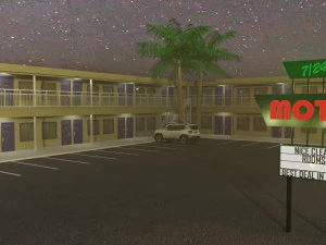 motel Modelo 3D