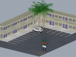 motel 3D Model