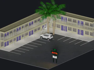 motel Modelo 3D