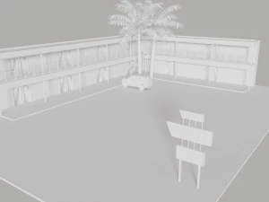 motel Modelo 3D