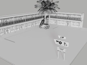 motel Modelo 3D