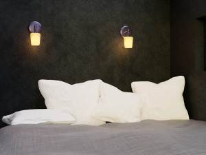 hidden bedroom in nature 3D 모델