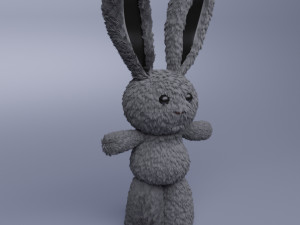 bunny toy 3D मॉडल