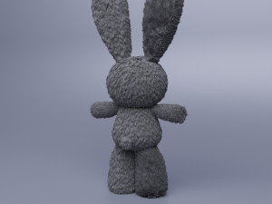 bunny toy 3D मॉडल