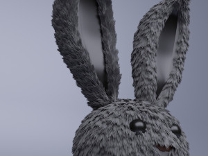 bunny toy 3D मॉडल