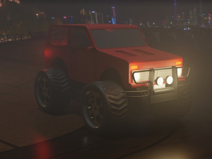 offroad car - rc car Modèle 3D